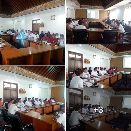 Dewan Pengurus Korpri Kota Denpasar mengadakan rapat pengurus untuk membahas Program Kerja Jangka Pe