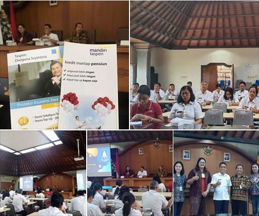 Sosialisasi Produk Taspen dan Bank Mantap