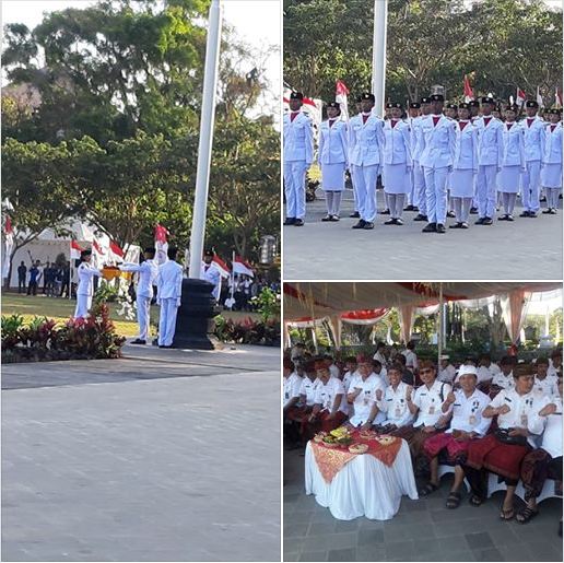 Apel Memperingati Hari Kemerdekaan RI ke-74