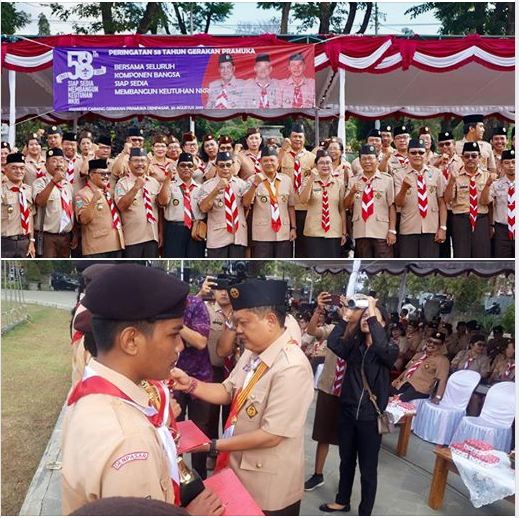 Apel Memperingati Hari Pramuka