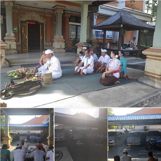 Rainan Tumpek Landep ring BKPSDM Kota Denpasar