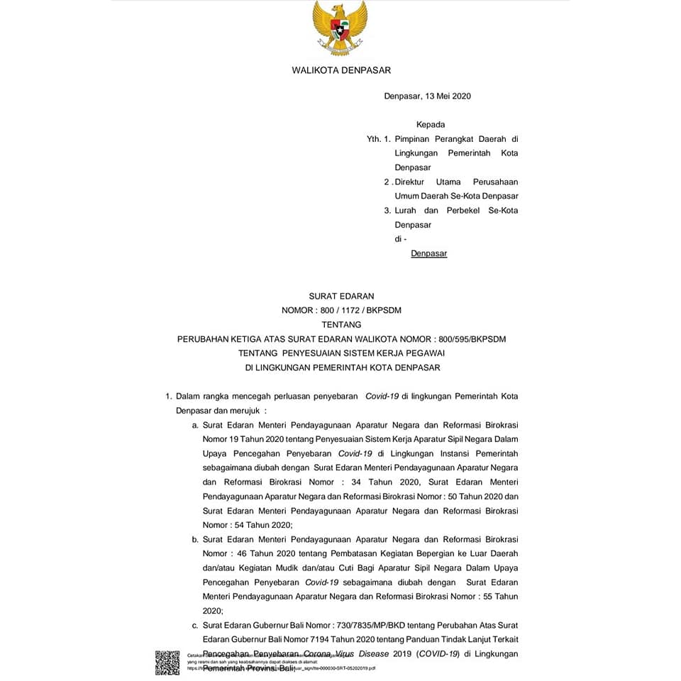 Perpanjangan WFH 