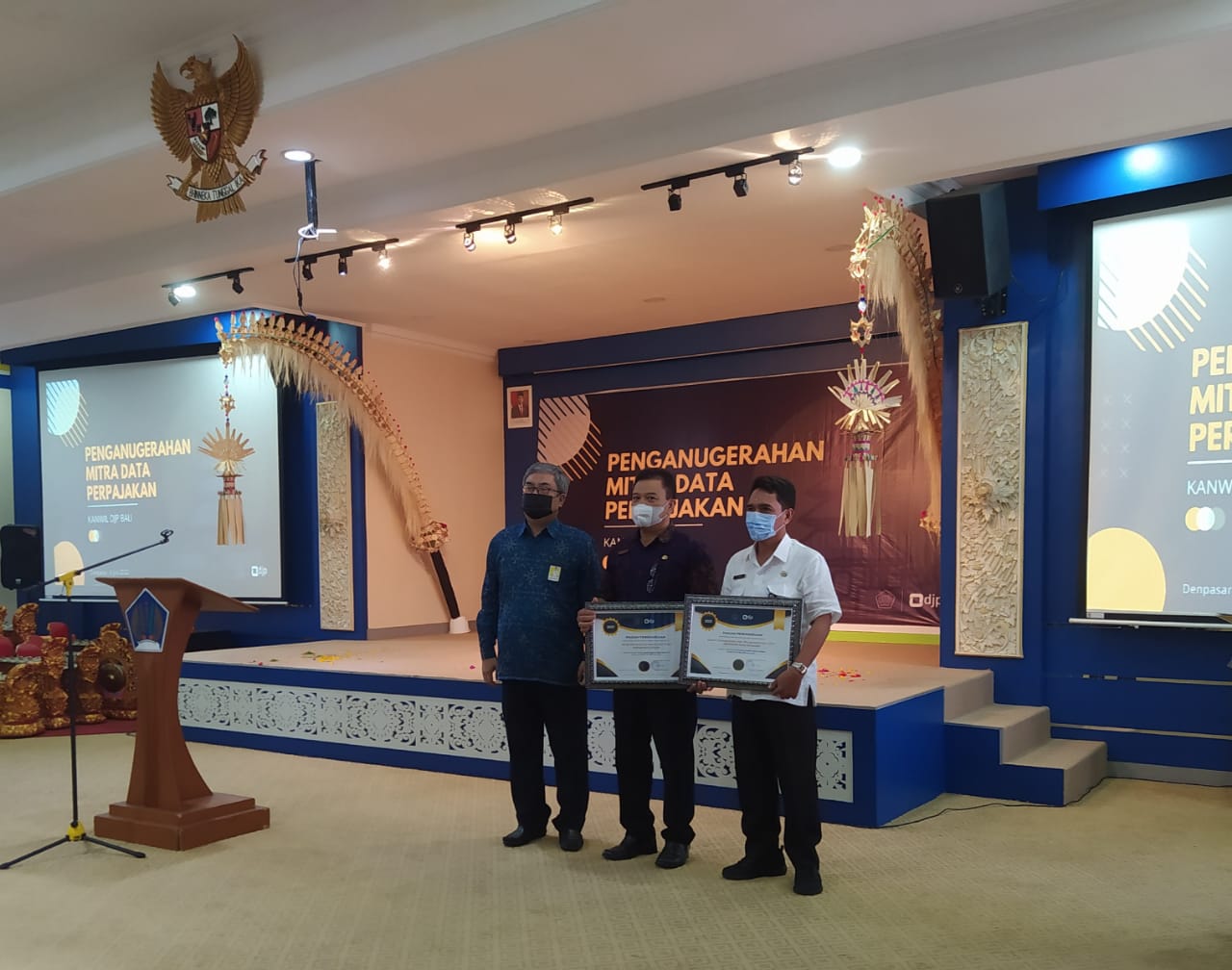 BKPSDM Raih Penghargaan Penyampaian Data Tercepat
