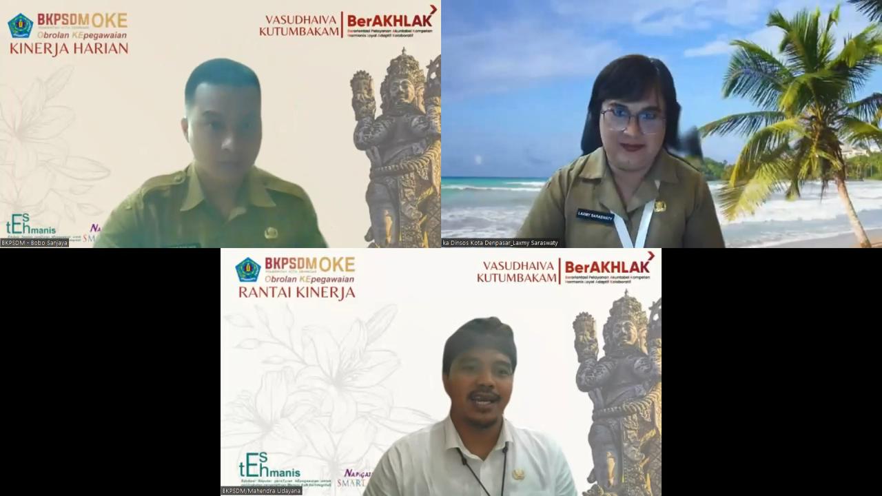 SOSIALISASI TATA CARA PENGINPUTAN KINERJA HARIAN