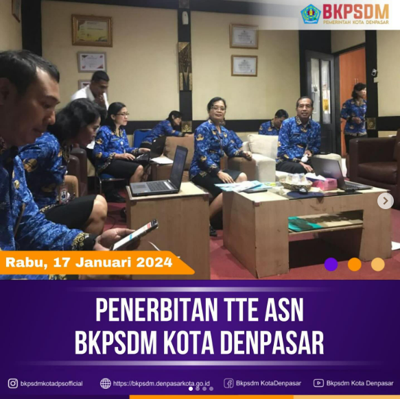 PENERTIBAN TTE ASN BKPSDM KOTA DENPASAR