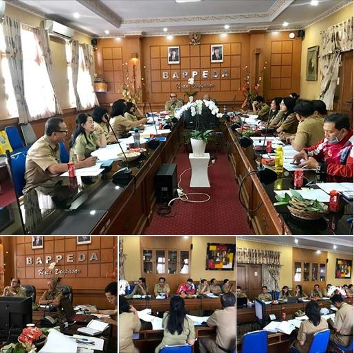Rapat Rencana Kerja dan Anggaran Tahun Anggaran 2020 BKPSDM Kota Denpasar