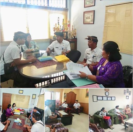 monitoring dan evaluasi terhadap penerapan peraturan perundang-undangan ke beberapa OPD