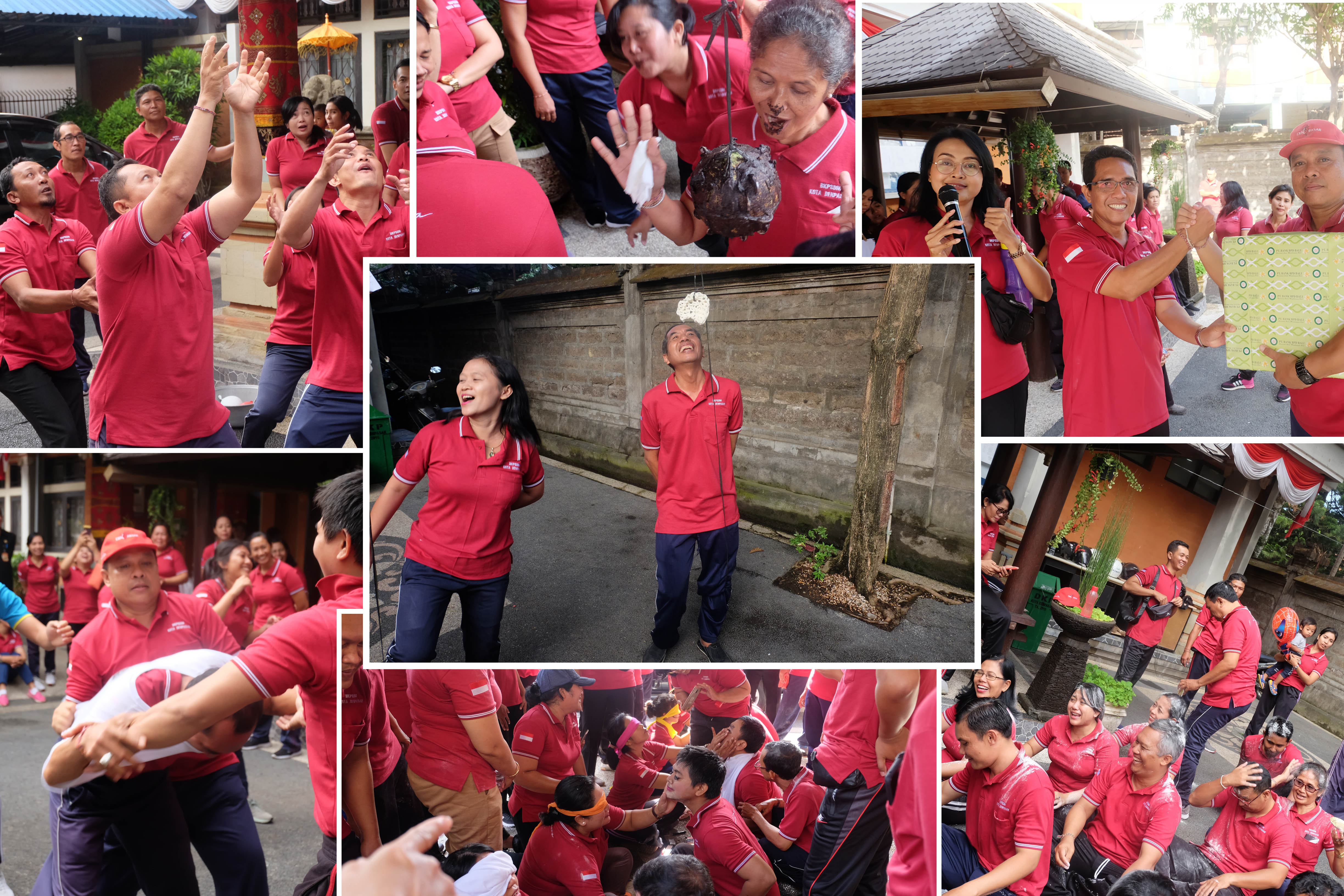 Kegiatan Menyambut HUT Kemerdekaan RI ke-74 BKPSDM Kota Denpasar