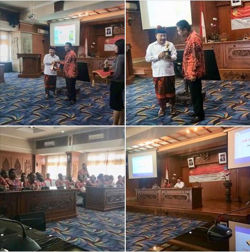 Badan Pengembangan Sumber Daya Manusia Provinsi Papua melaksanakan Benchmarking bagi Peserta Diklat Kepemimpinan Tingkat III angkatan III  ke Pemerintah Kota Denpasar