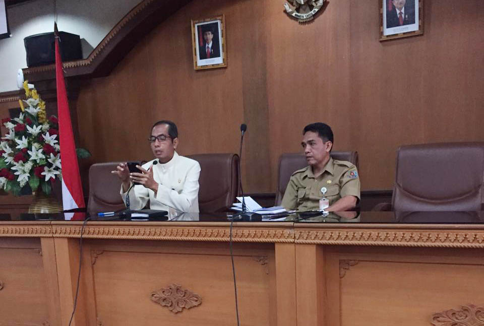 Rapat Staf BKPSDM Kota Denpasar