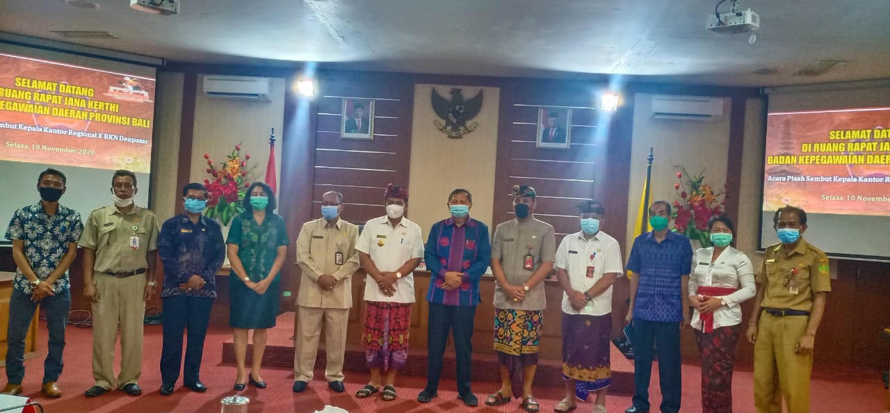 Pisah Kenal Kepala Kantor Regional X BKN Denpasar 