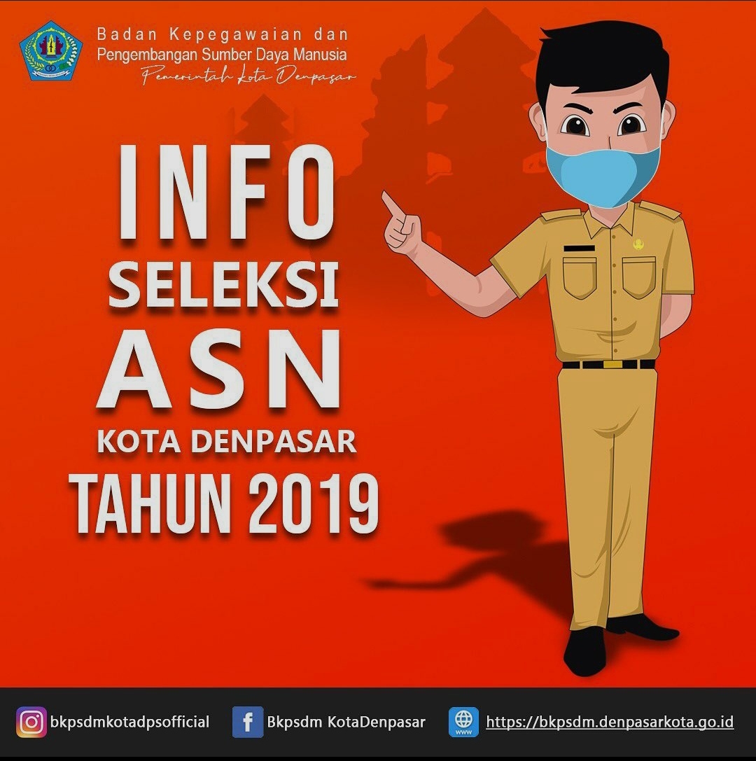 Perubahan atas Pengumuman Hasil Seleksi Calon Aparatur Sipil Negara Kota Denpasar ( CASN ) Tahun 2019