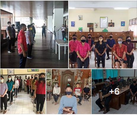 Gladi Teleconference Penyumpahan PNS