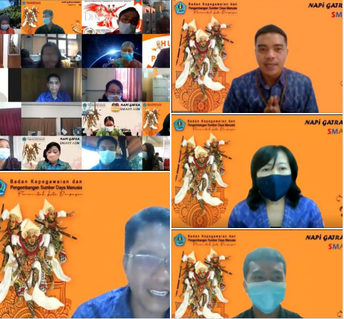 Pembukaan Sosialisasi NAPI GATRA (MENYAPA PEGAWAI UNTUK GIAT BERKINERJA) Tahun 2021