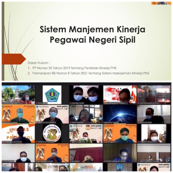 Sosialisasi Penyusunan SKP PNS di Lingkungan Pemerintah Kota Denpasar