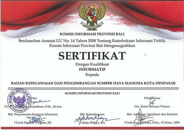 Penghargaan Kategori Informatif