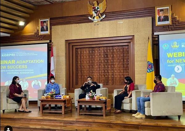 Peringatan HUT Korpri ke-49 Tahun 2020 Kota Denpasar