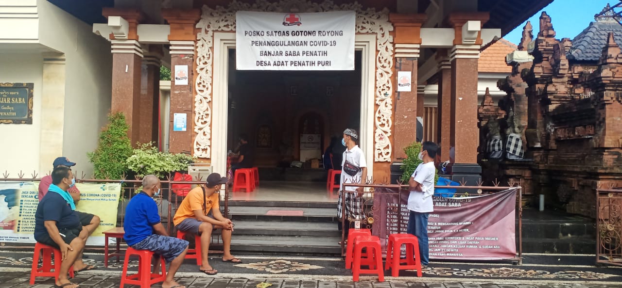 Vaksinasi COVID-19 Banjar Saba