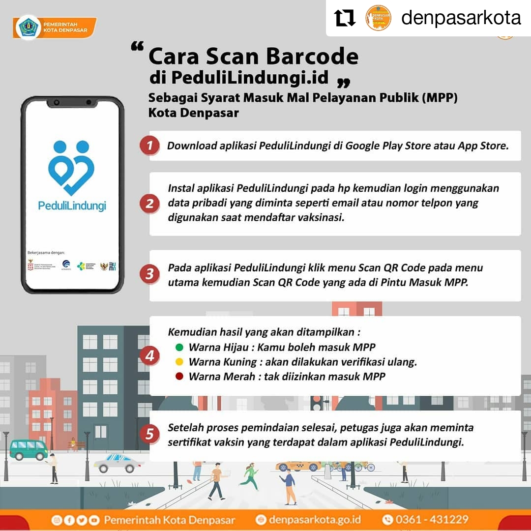 Tes dan Tracing Pemerintah dengan Teknologi melalui QR Code PeduliLindungi