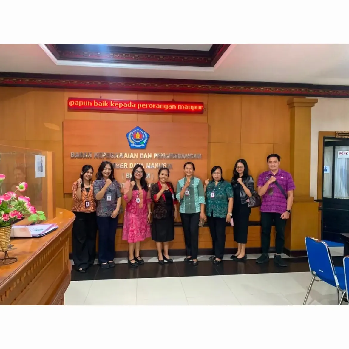 VERIFIKASI LAPANGAN PEKPPP PADA BKPSDM KOTA DENPASAR